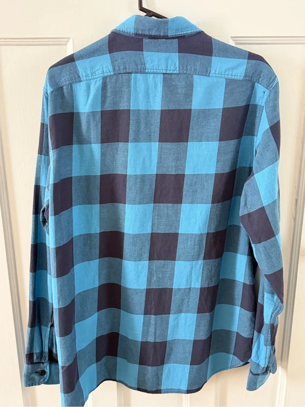 J. Crew Blue Plaid Button-Down Shirt